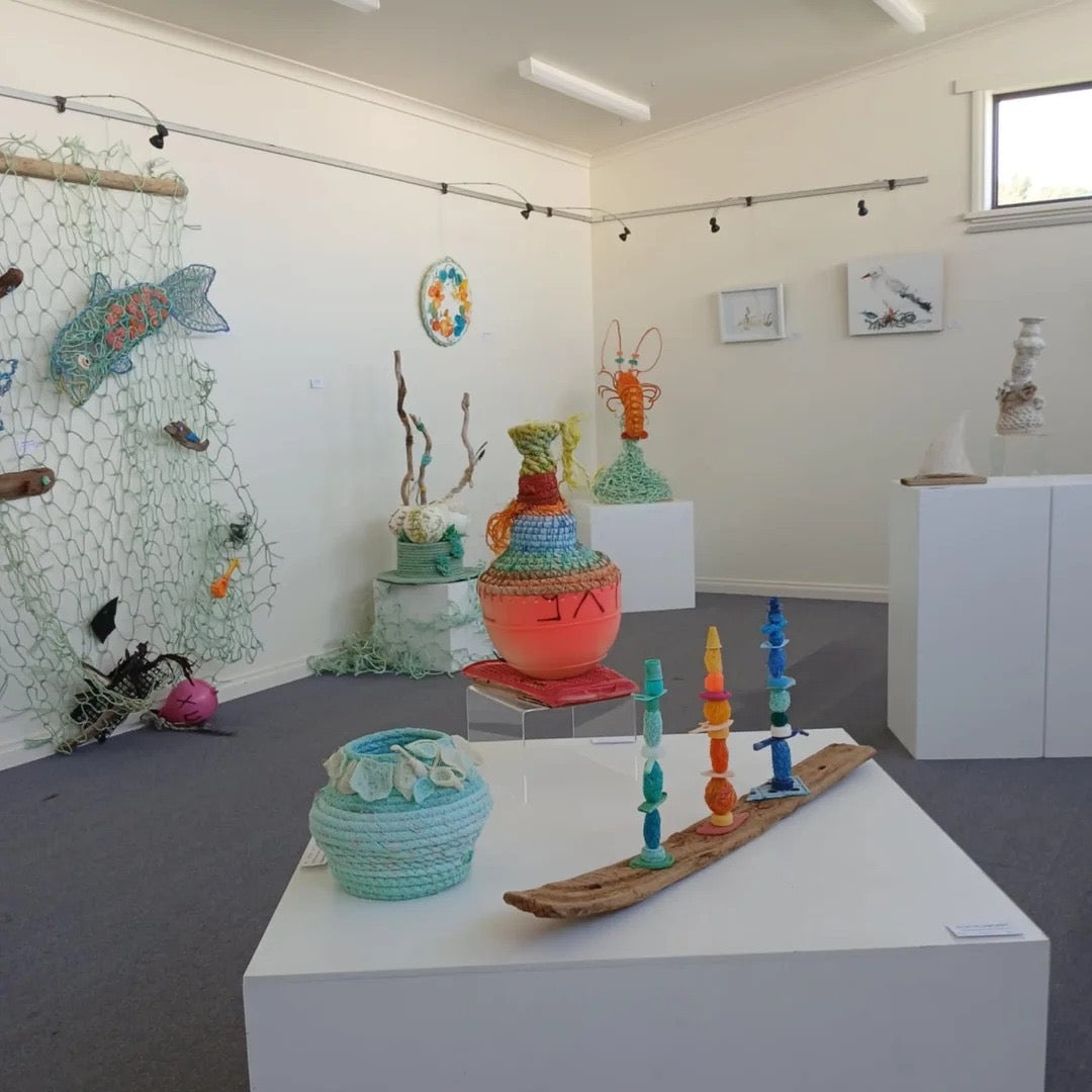 Art Exhibition "WASHED UP"  at Glyph Gallery